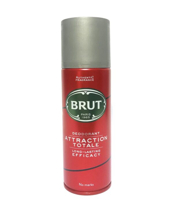 Attraction Totale Deodorant Body Spray by Brut for Men | 200Ml | Glow Magic