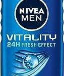 Nivea For Men Vitality Shower Gel 250ml Glow Magic