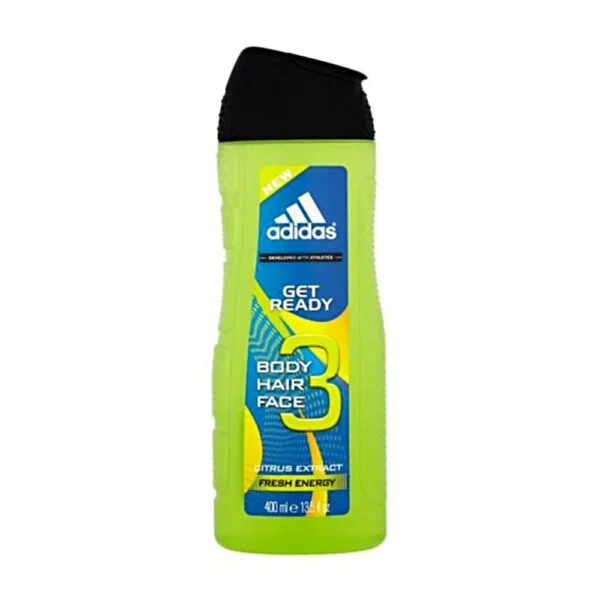 Adidas Shower Gel 3In1 Get Ready 400ml in Glow Magic