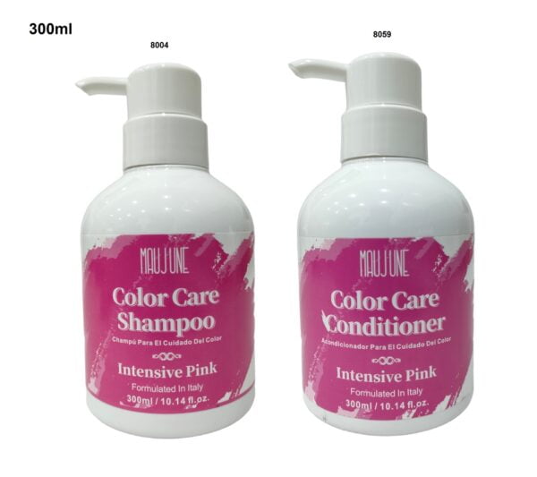 maujune 300ml color cara pink shampoo 2 in 1 conditioner Glow Magic