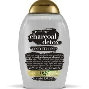 OGX Purifying Charcoal Detox Conditioner 385ml Glow Magic