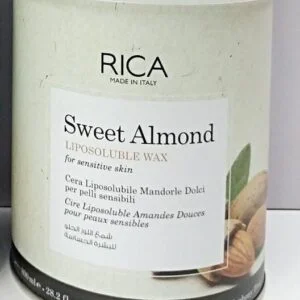RICA 800ML SWEET ALMOND LIPOSOLUBLE WAX Glow Magic