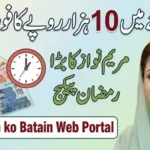 Maryam ko Batain Web Portal mkb.punjab.gov.pk – Get Rs. 10,000