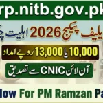 pmrrp.nitb.gov.pk PM Ramzan Relief Package 2026 pmrrp.nitb.gov.pk PM Ramzan Relief Package 2026