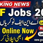 Anti Narcotics Force Jobs 2026 – ANF Apply Online