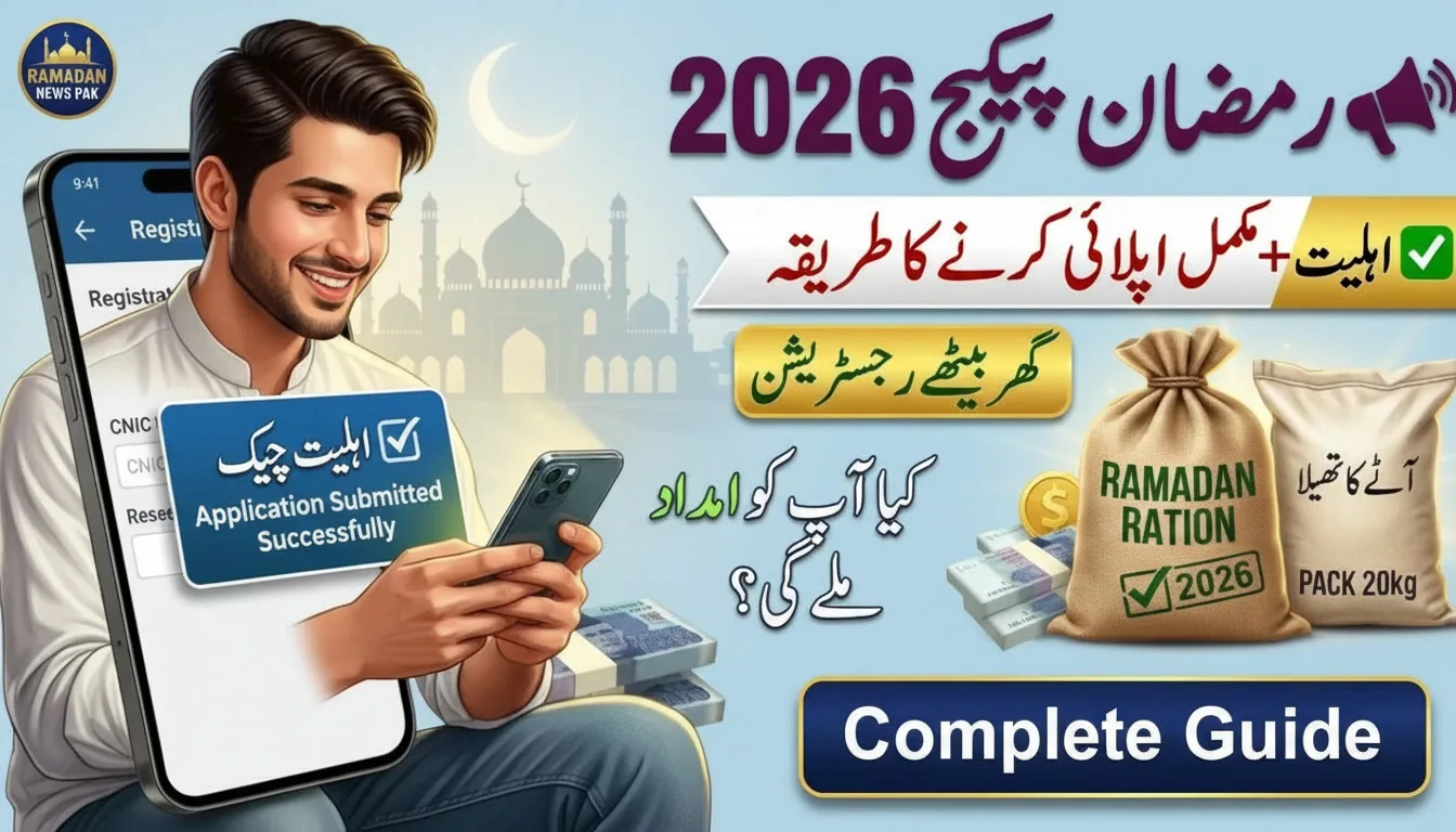 Ramzan Package 2026 Complete Application Process