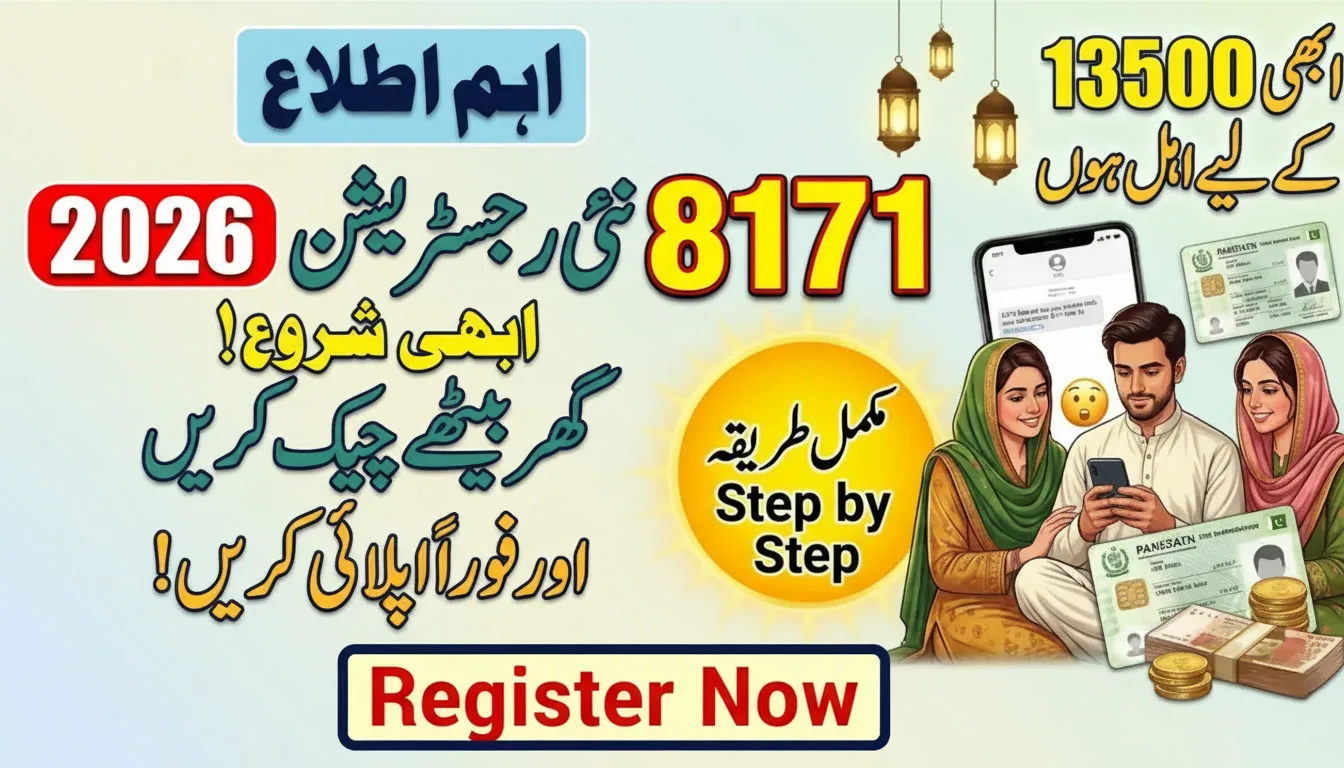 8171 New Registration Procedure 2026 – Step-by-Step Guide