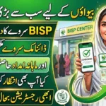 Widow Women BISP Survey For Registration
