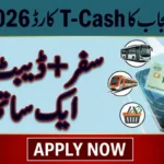 CM Punjab T-Cash Card Registration 2026